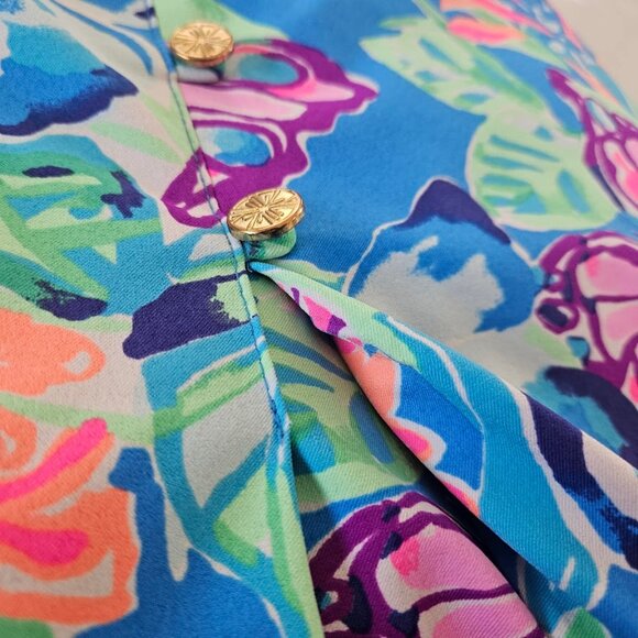 Lilly Pulitzer Daphne Skort Pundy Blue Isle Be Back 10 - Picture 6 of 9